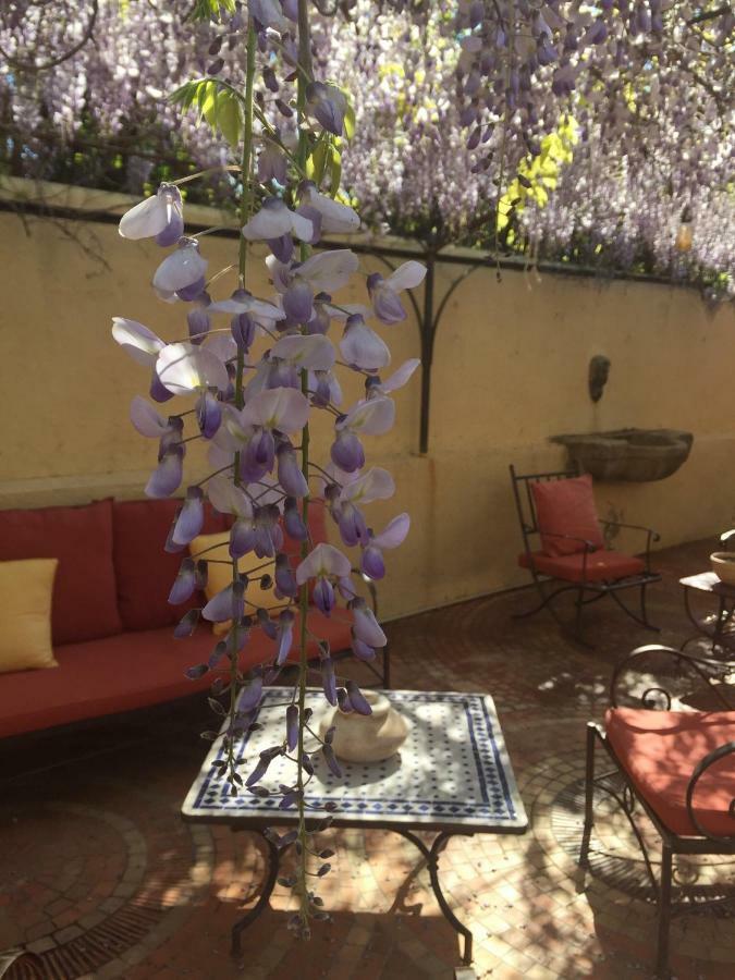 Auberge Des Glycines Πορκερόλ Εξωτερικό φωτογραφία